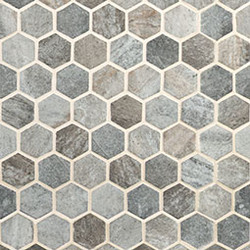 MSI Stonella 2" Hex Mosaic SMOT-GLS-STNELA6MM